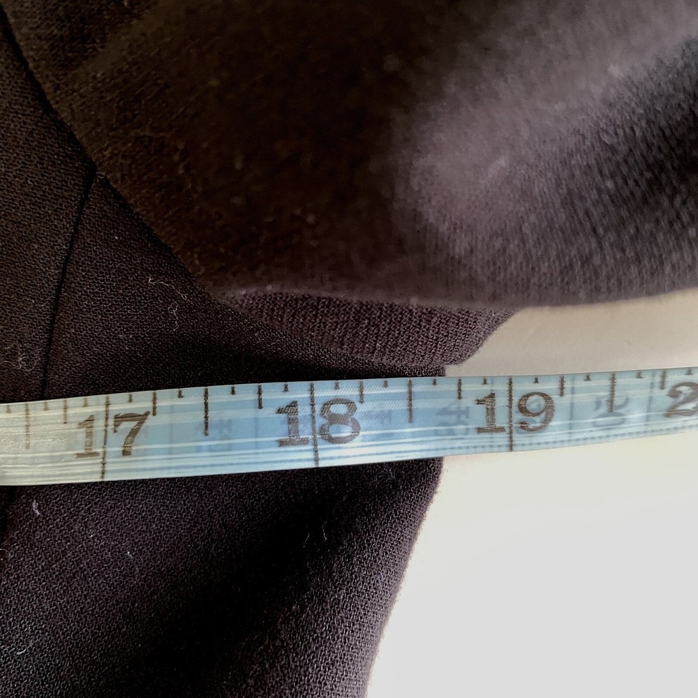 CAbi Abbott Jacket Blazer #3027 Puff Statement Sleeve Button Front Black Sz 4 - Picture 10 of 12